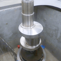 Eccentric shaft - transmission - ion nitriding 4